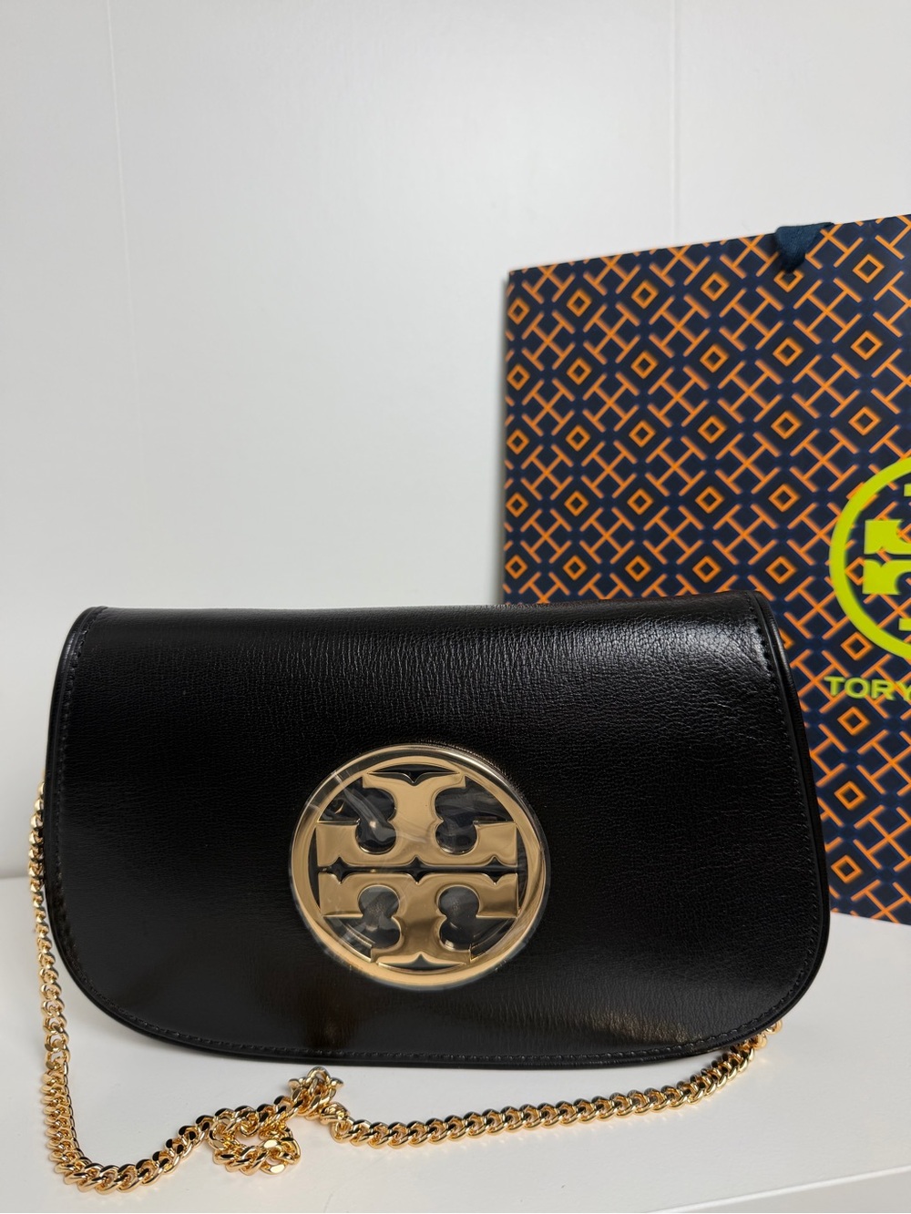 NWT Tory Burch REVA CLUTCH - Picture 3 of 12